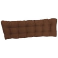 thumbnail image 2 of 60-inch by 19-inch Tufted Solid Twill Bench Cushion Brown-Color, 2 of 2