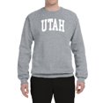 thumbnail image 2 of Wild Bobby State of Utah College Style Unisex Crewneck Sweatshirt, 2 of 6