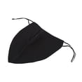 thumbnail image 1 of Barba Bandana Correas para las orejas Ajustable Reutilizable Suave Transpirable Barba A prueba de viento Resistente a las manchas Máscara protectora de limpieza Negro, 1 of 14