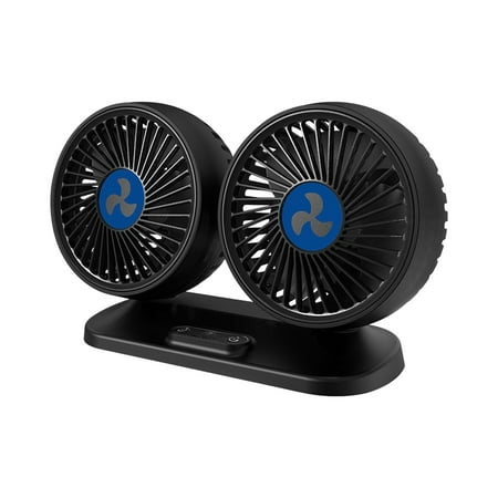 

BKFYDLS Automobiles Accessories Car Mounted Fan Strong USB Interface Independent Disjunctor Dual Head Electric Fan Quiet Operation For Both Home And Car on Clearance