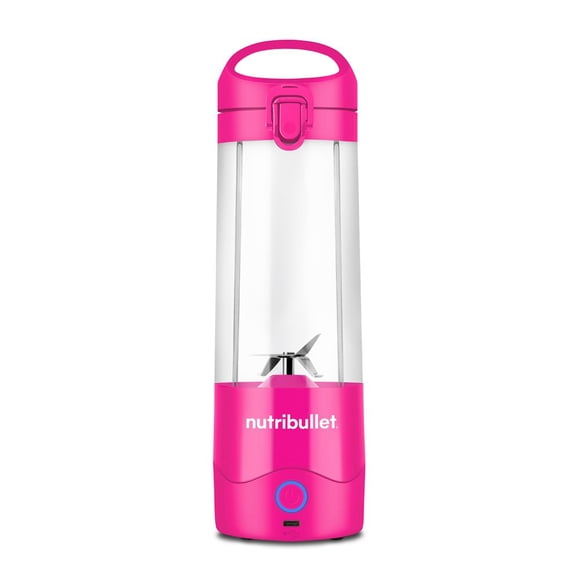 Procesador de Alimentos Portátil nutribullet 590ml 200 watts Color Rosa