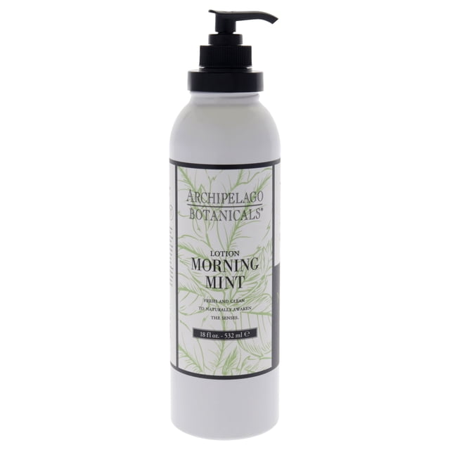 Loción corporal - Morning Mint de Archipelago Botanicals para unisex - Loción corporal de 18 oz