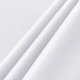 thumbnail image 3 of Mantel sancua de poliéster blanco de 90 x 132 cm para mesa de 6 pies, 8 unidades, 3 of 9