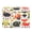 WSWES194, variant on Cute colorful fish pattern Foldable Kids Toy Chest with Flip-Top Lid, Collapsible Fabric Toy Storage Organizer/Bin/Box/Basket/Trunk for Toddler