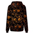 thumbnail image 5 of AMERTEER Sweatshirt Halloween Femmes Mode Quotidienne Polyvalent Casual Col Rond Manches Longues Imprimé Top Sweatshirt, 5 of 5