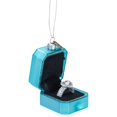 thumbnail image 4 of RAZ Imports 3.75-Inch Glass Blue Marry Me Ornament, 4 of 4