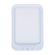 Light Therapy Lamp - 10000 Lux Therapy Light with 3 Color Temperatures and 6 Timer Settings, Touch Control Happy Lamp for Home/Office Use