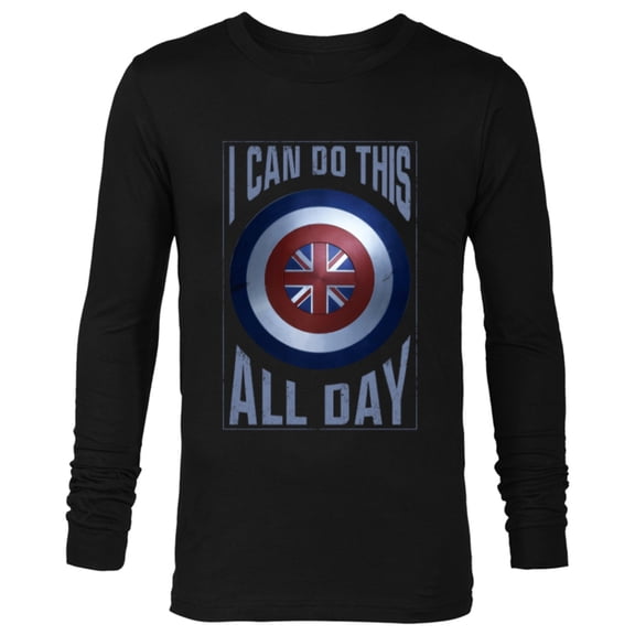 Marvel Doctor Strange Multiverse of Madness Captain Carter - Long Sleeve T-Shirt for Men - Customized-Black