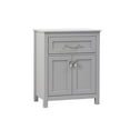 thumbnail image 3 of Elegant Kitchen and Bath 24 Inch Wide Bathroom Storage Freestanding Cabinet In Grey, 3 of 14