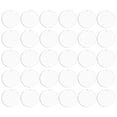 thumbnail image 6 of PULLIMORE 3” Acrylic Ornaments Blanks, 30PCS Clear Round DIY Ornament Blanks with Hole for Christmas Decor, Engraving, Painting, and Crafting, 6 of 8