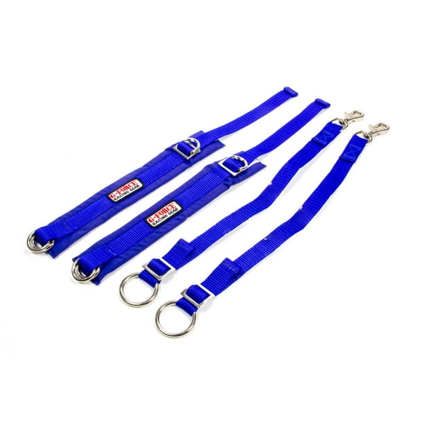 GForce Blue Adult Individual Straps Arm Restraint Harness P/N 4087BL