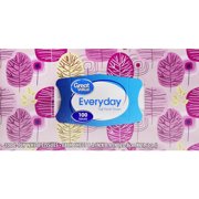 Great Value Everyday Soft Facial Tissues, 100 count