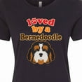 thumbnail image 4 of Inktastic Bernedoodle Dog Lover Women's T-Shirt, 4 of 5