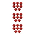 thumbnail image 3 of ZheElen Decorative And Easy-to-install Flower Pulls Knobs For Unique Touch Wide Range red 3Set, 3 of 6