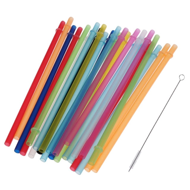25 uds pajitas para beber pajitas de plástico reutilizables cóctel para Yuyangstore Pajas de beber reutilizables