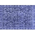 thumbnail image 1 of Ahgly Company Machine Washable Indoor Rectangle Abstract Blue Modern Area Rugs, 6' x 9', 1 of 4