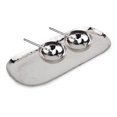 thumbnail image 4 of Full Polished Hammered Stainless Steel 4 Pcs. Cream & Sugar Set, 4 of 5