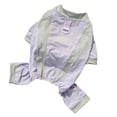 thumbnail image 2 of Breathable Mesh Dog Sun Protection Jumpsuit with D-Ring, Summer Cooling Pet Clothes for Small Dogs, Lightweight 4-Leg Puppy Outfit, Quick Dry Dog Sunsuit for Yorkie, Maltese, Outdoor Use, 2 of 5