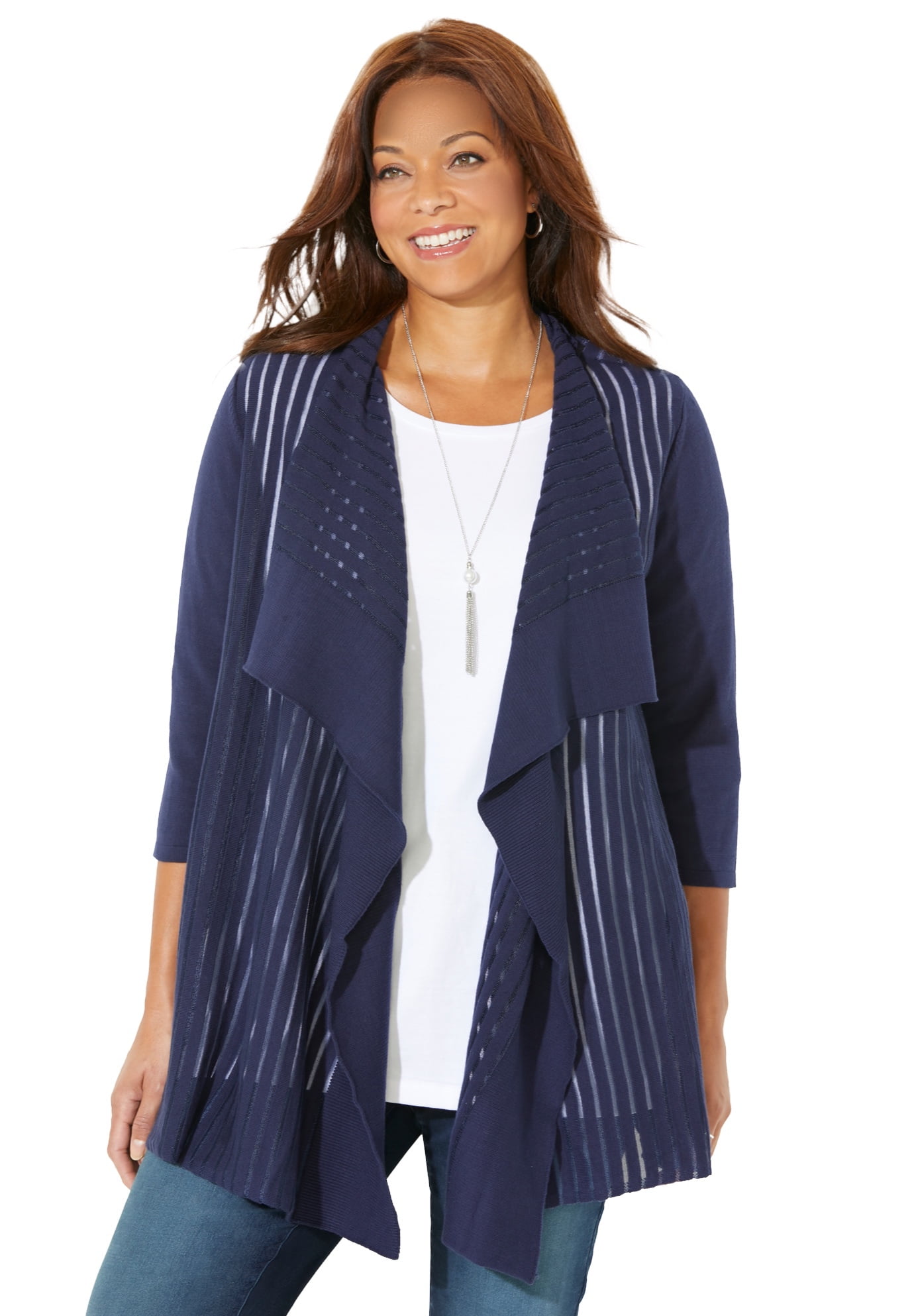 Shadow Stripe Cardigan 