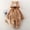 Khaki, variant on Baby Animal Romper Cartoon Panda and Bear Winter Warm Jumpsuit Khaki 9-12 Months