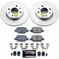 thumbnail image 2 of PowerStop Rear Geomet Coated Brake Rotor and Pad Kit Fits: FIAT Select Models CRK6292, 2 of 5