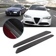 thumbnail image 1 of Embellecedor de cubierta de umbral, 2 piezas de placa de desgaste de fibra de carbono para automóvil apta para placa de desgaste de automóvil Alfa Romeo diseñada para precisión, 1 of 9