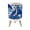 Color 1, variant on Small Trash Can with Lid Starfish seashell beach sea water Summer Coastal 1.8 Gallon Dog Proof Trash Can Round Garbage Can Waste Bin Wastebasket for Bathroom Bedroom Living Room