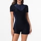 thumbnail image 4 of Traje de baño de una pieza para mujer, conjuntos de bikini para mujer, traje de baño de buceo de nailon con mangas cortas y cremallera, traje de baño de una pieza para mujer, traje de baño de una piez, 4 of 6