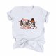 thumbnail image 1 of Tops Para Mujer Salir Tops Casual Mangas Cortas Estampado de Acción de Gracias Jersey Blusa Camiseta Odeerbi ODB149892, 1 of 6