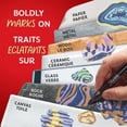 thumbnail image 3 of Sharpie Creative Markers, Earth Tones, Water-Based Acrylic Markers, Bullet Tip, Assorted Colours, 5 Count, 3 of 7