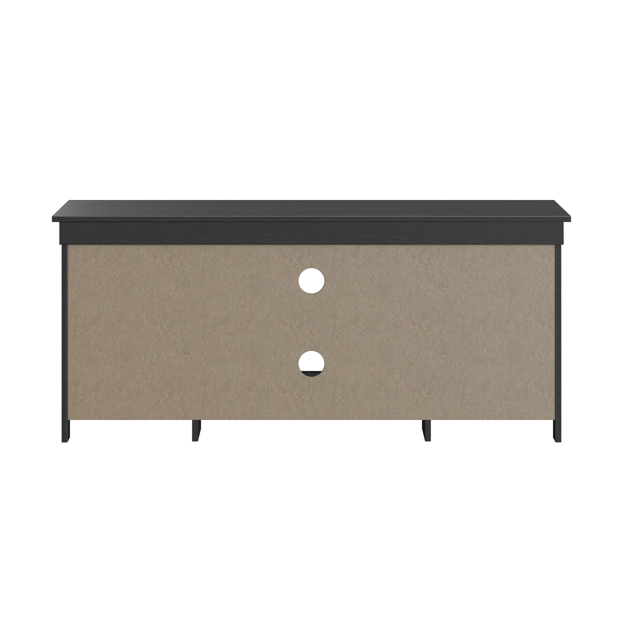 Mainstays Ardent No Tools Open Shelf TV Stand Console for TVs up to 50", Black