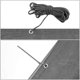 thumbnail image 5 of Red de protección solar para ventilación, pantalla de privacidad, cubierta para balcón, hebilla de HDPE, toldo de vela para exteriores, tela de sombra, cerca de jardín, refugio, beige, 0,9 x 6 m, 5 of 5