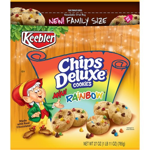 Keebler Chips Deluxe Mini Rainbow Cookies, 27 Oz.