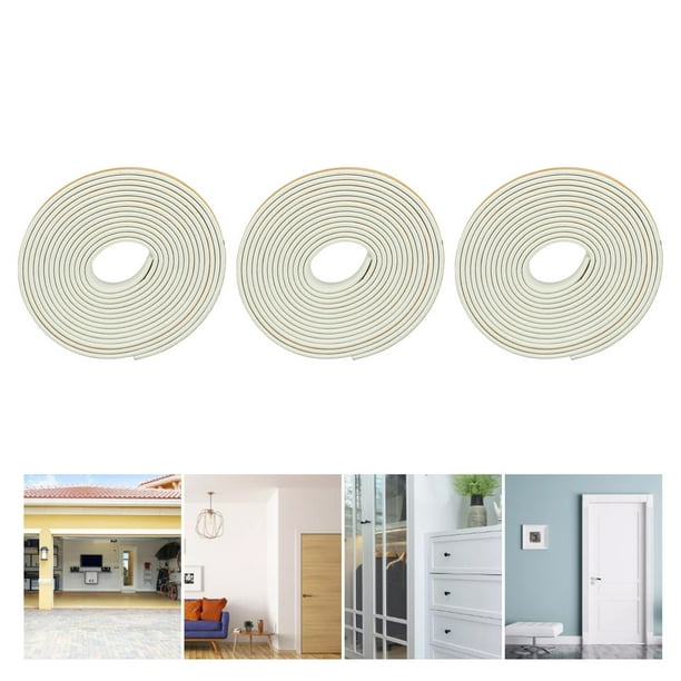 Burlete De Espuma De Sellado, EPDM De Alta Densidad, Multiusos, Absorción De Sonido, Resistencia A Altas Temperaturas, Tira De Espuma De Sellado De Puerta, Fuerte Adherencia Para