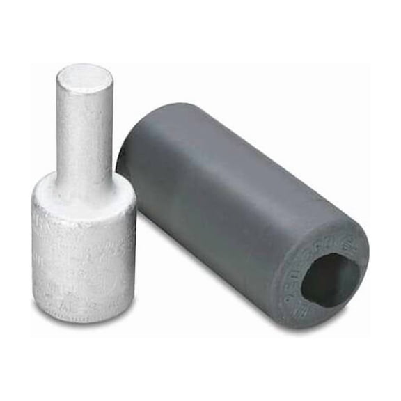 Compression Adapter, 250 kcmil Max, Standard Barrel, Aluminum, Brown