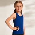 thumbnail image 6 of Grblisyd Girls Athletic Tank Tops Kids Racerback Sleeveless Workout Running Sports Shirts 1-13 Years, 6 of 6