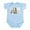 Sky Blue, variant on CafePress - Forklift Creeper - Baby Light Bodysuit, Size Newborn - 24 Months