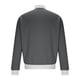 thumbnail image 4 of Ceisia Mens Long Sleeve Quarter Zip Pullover Sweater Waffle Knit Mock Neck with Pockets Gray L Gift, 4 of 8