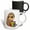 Multicolor, variant on 3drose, Funny Cute Sloth Drinking Coffee in Pop Art Mug Art, 15oz Mug