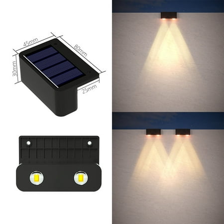 

Apmemiss Clearance Solar Outdoor Wall Lamp Small Courtyard Wall Terrace Decoration Wall Washing Lamp Homestay Layout Lamp Wall Lamp on Sale Clearance Items