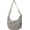 Grey, variant on Zhengup Nylon Crossbody Bag Women Men Oxford Sport Shoulder Purse Crescent Sling Braid Zip Candy Color Tote Bag