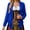 Blue, variant on Women Sheer Lightweight Open Front Wrap Cardigan, Long Sleeve Airy Mesh Knit Cropped Shrug for Summer Festival Daily Layering (Green/S)