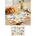 thumbnail image 5 of Fall Placemats for Dining Table Set of 6, Autumn Animal Place Mats Owl Bird Fox Leaves Thanksgiving Placemat Washable Harvest Autumn Table Mats for Kitchen Table Holiday Dinner Party Home Decor, 5 of 6