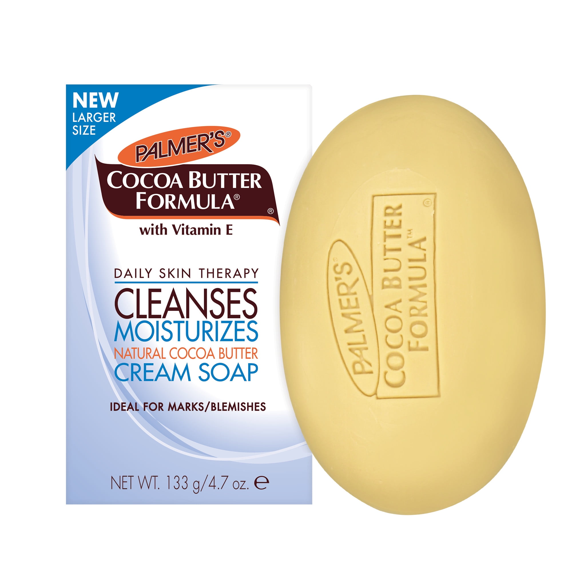 Palmer's Cocoa Butter Formula Daily Skin Therapy Cream Soap Bar, 4.7 oz.