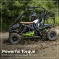 thumbnail image 4 of Greenworks 60V Stealth Series All-Terrain 2-Seat Electric Go-Kart + (2) 5Ah Batteries & Dual Charger, 4 of 16