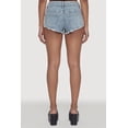 thumbnail image 4 of Women's Almost Famous Frayed Hem Denim Micro Shorts, 4 of 4