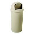 thumbnail image 2 of Marshal Classic Container, 15 gal, Plastic, Beige | Bundle of 2, 2 of 4