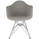 thumbnail image 2 of Silla decorativa Eiffel de tela de sauce de LeisureMod LeisureMod WM24GRT, 2 of 2