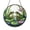 Acrylic 3.5 Inch, variant on Frog Pond with Lily Flowers Stained Glass Style Suncatcher – Window Decor