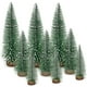 thumbnail image 1 of Mini árbol de Navidad artificial JanHm decoración de mesa 9 piezas EFECTO nieve, 1 of 4